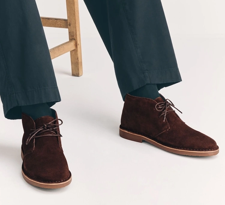 Brown Suede Desert Boots