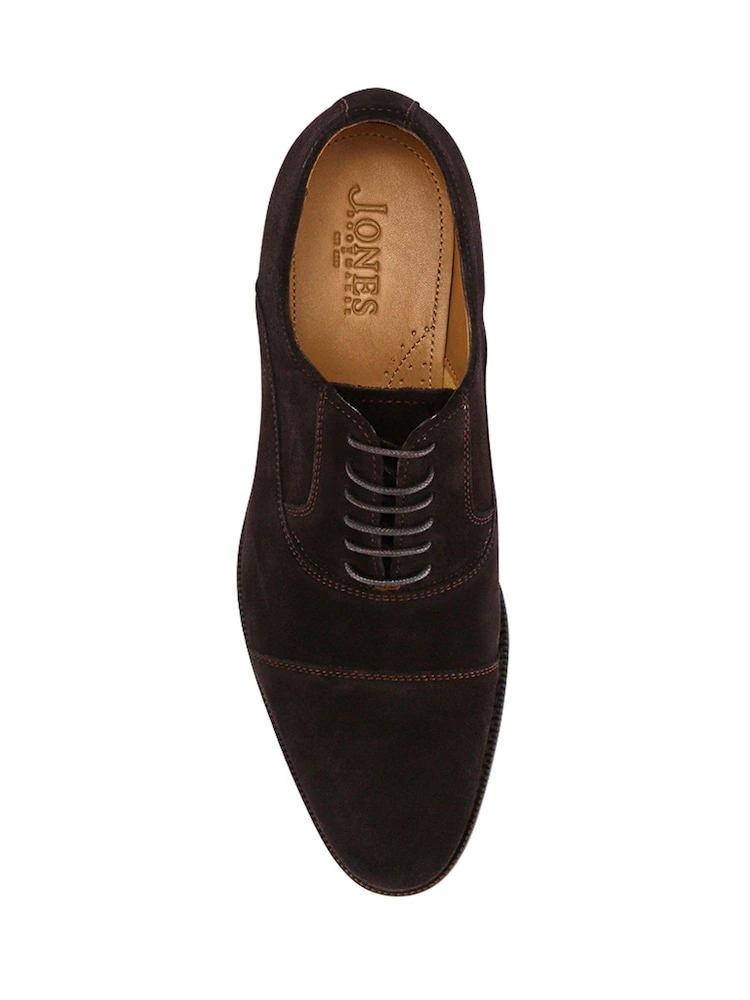 Classic Suede Oxford Lace-Up Shoes – Smart Formal Dress Shoes image 4