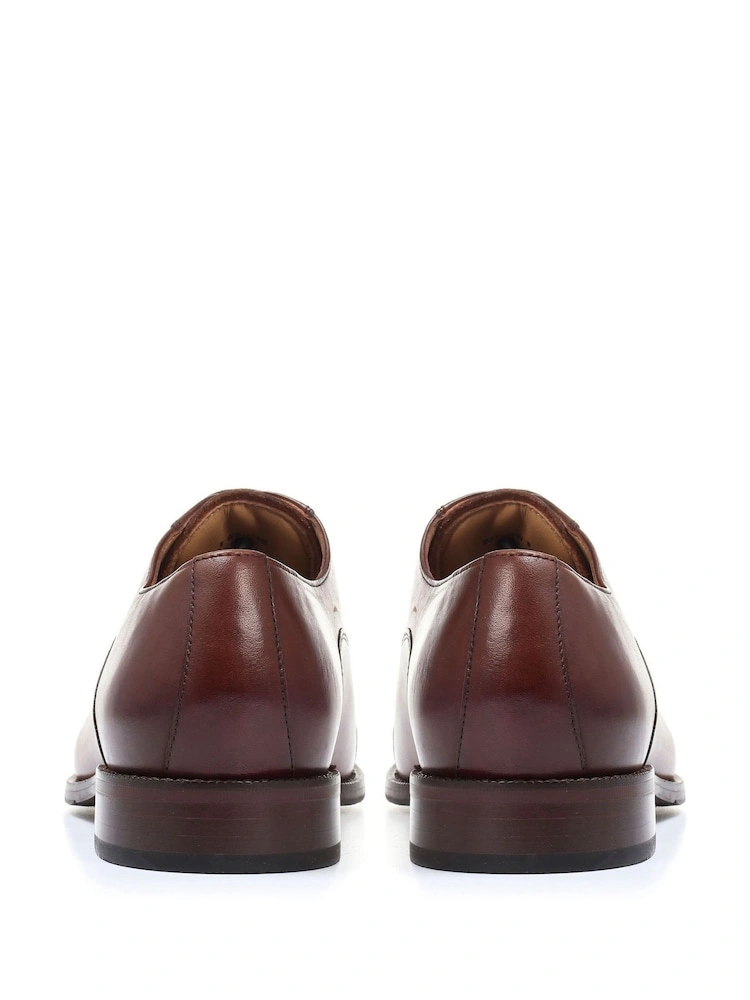 Leather Oxford Lace-Up Shoes – Smart Formal Dress Shoes image 4