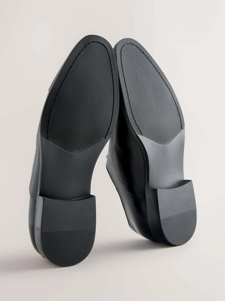 Classic Leather Loafers – Slip-On Dress Shoes image 3
