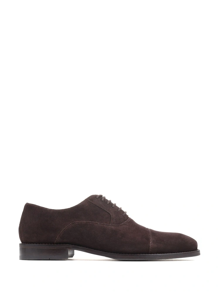 Classic Suede Oxford Lace-Up Shoes – Smart Formal Dress Shoes image 5