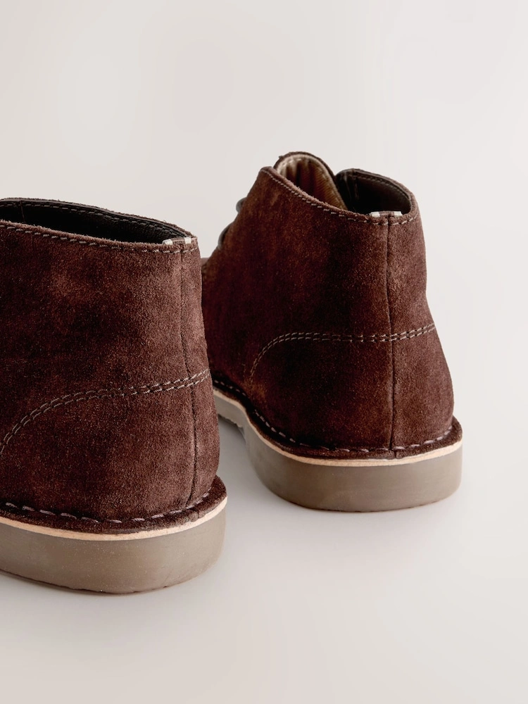 Brown Suede Desert Boots image 3